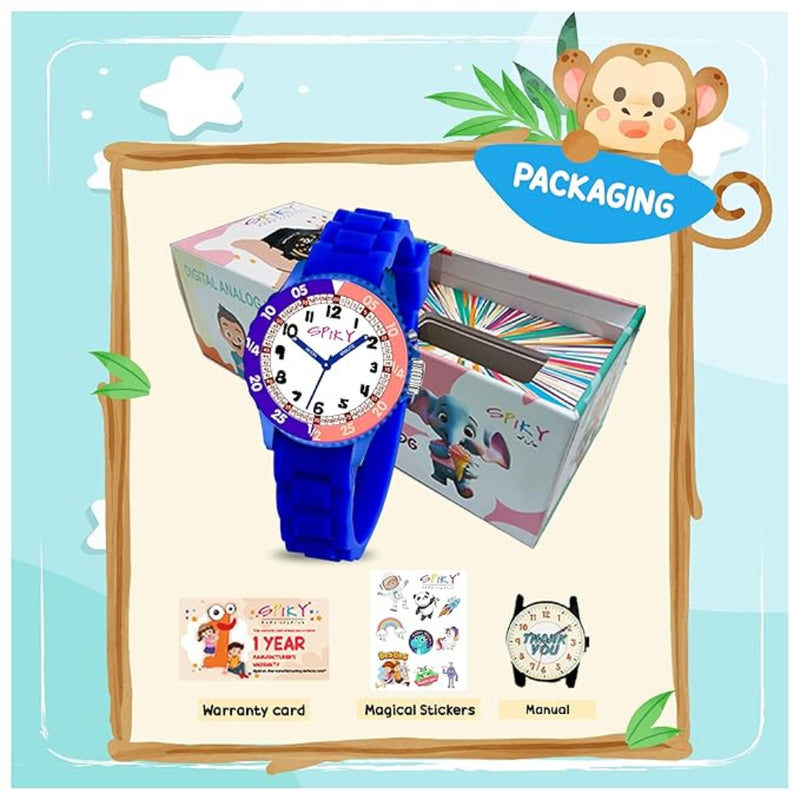 Spiky EVA30 Round Sports Analog Kids Watch