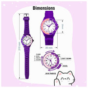 Spiky EVA30 Round Sports Analog Kids Watch