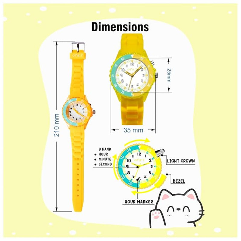 Spiky EVA30 Round Sports Analog Kids Watch