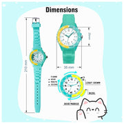 Spiky EVA30 Round Sports Analog Kids Watch