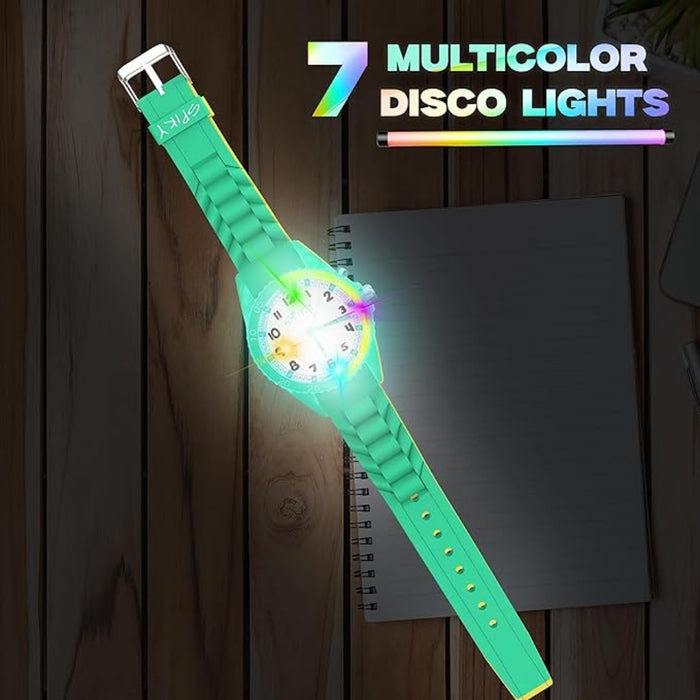 Spiky EVA30 Round Sports Analog Kids Watch-Novelty Toys-Spiky-Toycra