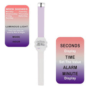 Spiky EVA34 Square Digital Sports Watch for Kids