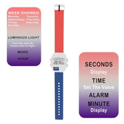 Spiky EVA34 Square Digital Sports Watch for Kids