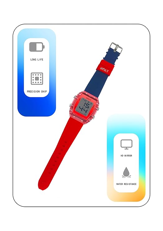 Spiky EVA36 Digital Sports Watch for Kids