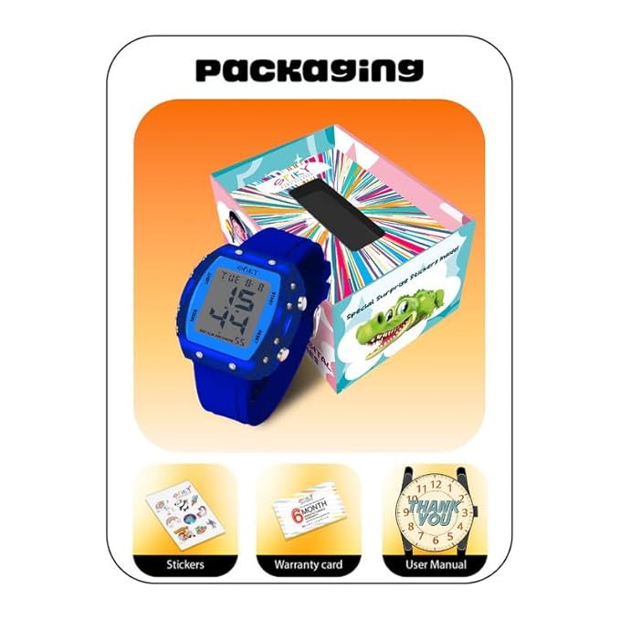 Spiky EVA36 Digital Sports Watch for Kids-Novelty Toys-Spiky-Toycra