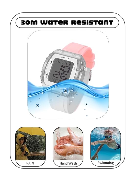 Spiky EVA36 Digital Sports Watch for Kids