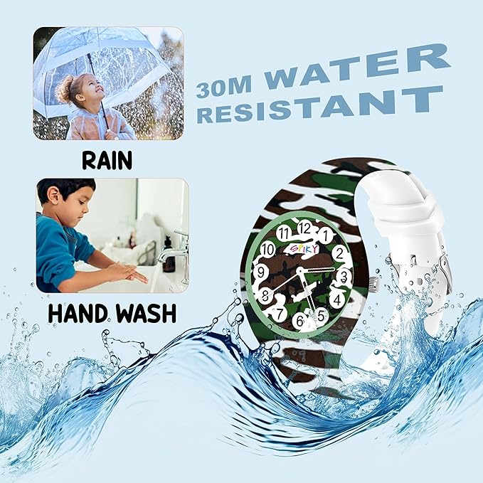 Spiky EVA38 Round Casual Analog Kids Watch-Novelty Toys-Spiky-Toycra