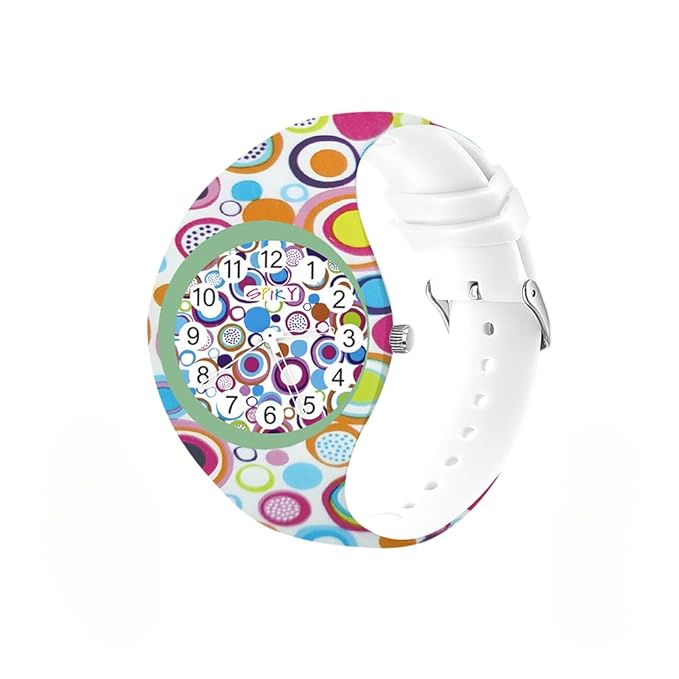Spiky EVA38 Round Casual Analog Kids Watch