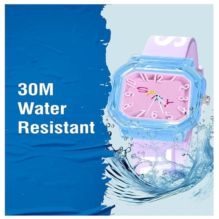 Spiky EVA40 Square Analog Watch for Kids-Novelty Toys-Spiky-Toycra