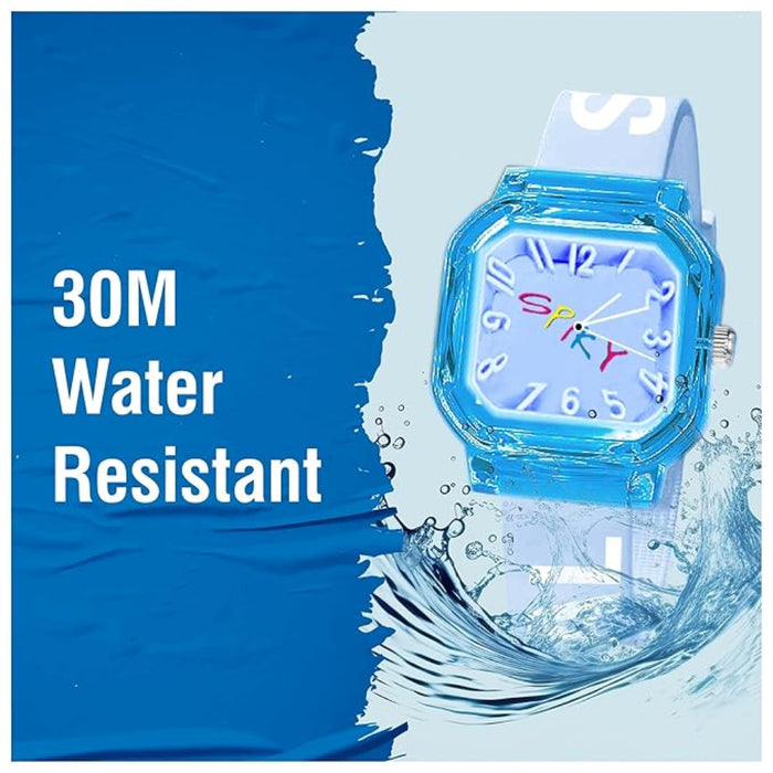 Spiky EVA40 Square Analog Watch for Kids-Novelty Toys-Spiky-Toycra