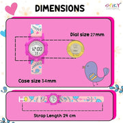 Spiky EVA41 Digital Sports Watch for Kids