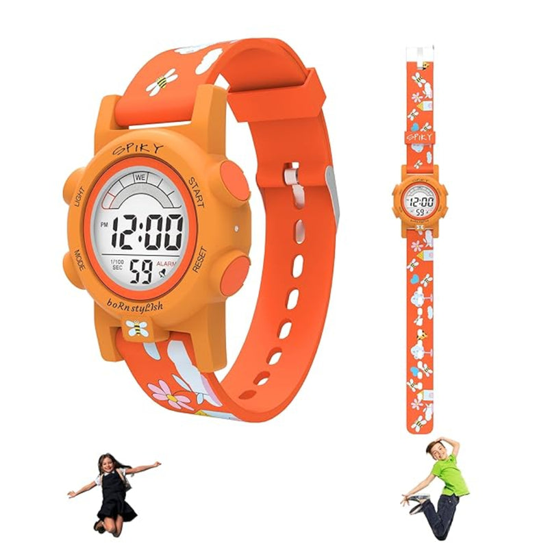 Spiky EVA41 Digital Sports Watch for Kids