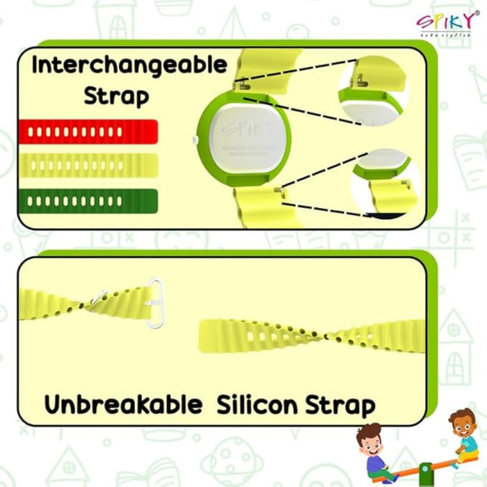 Spiky EVA42 Round Analog Watch for Kids-Novelty Toys-Spiky-Toycra