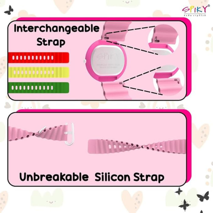 Spiky EVA42 Round Analog Watch for Kids-Novelty Toys-Spiky-Toycra