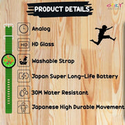 Spiky EVA42 Round Analog Watch for Kids