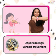 Spiky EVA42 Round Analog Watch for Kids