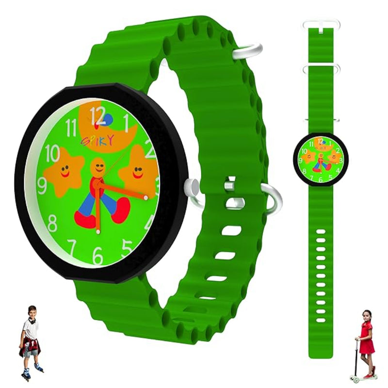 Spiky EVA42 Round Analog Watch for Kids