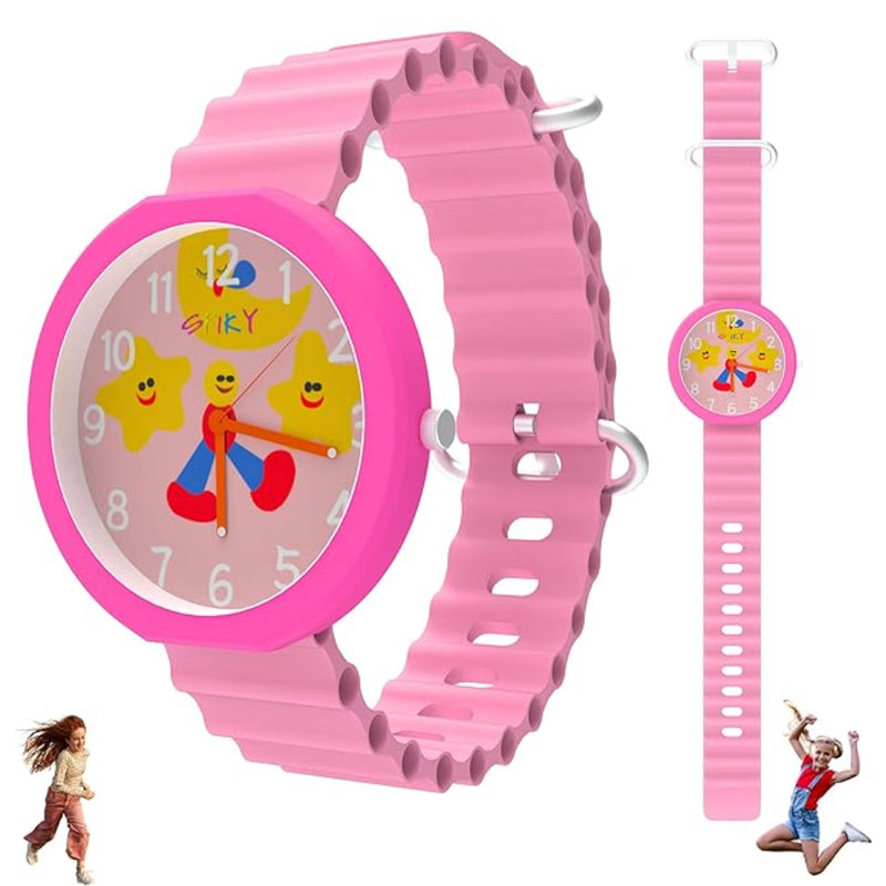 Spiky EVA42 Round Analog Watch for Kids