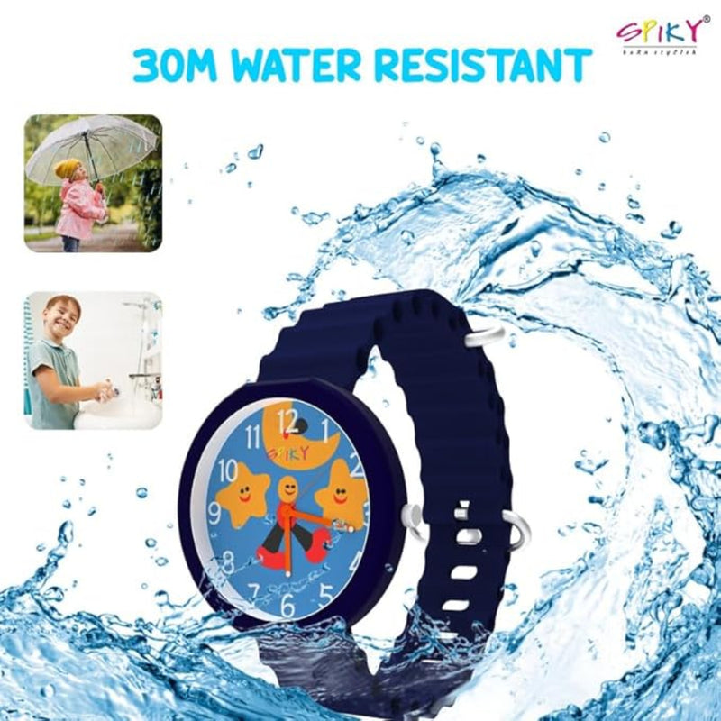 Spiky EVA42 Round Analog Watch for Kids