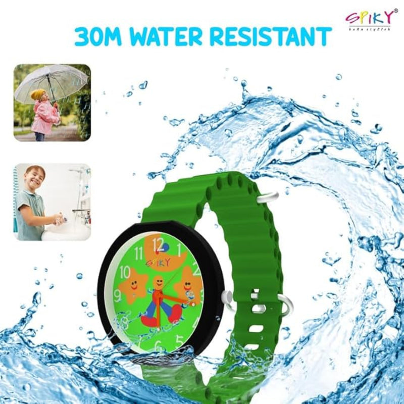 Spiky EVA42 Round Analog Watch for Kids