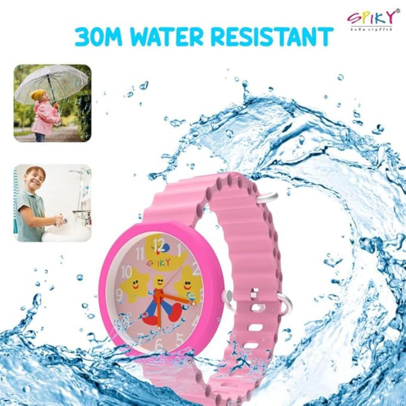 Spiky EVA42 Round Analog Watch for Kids