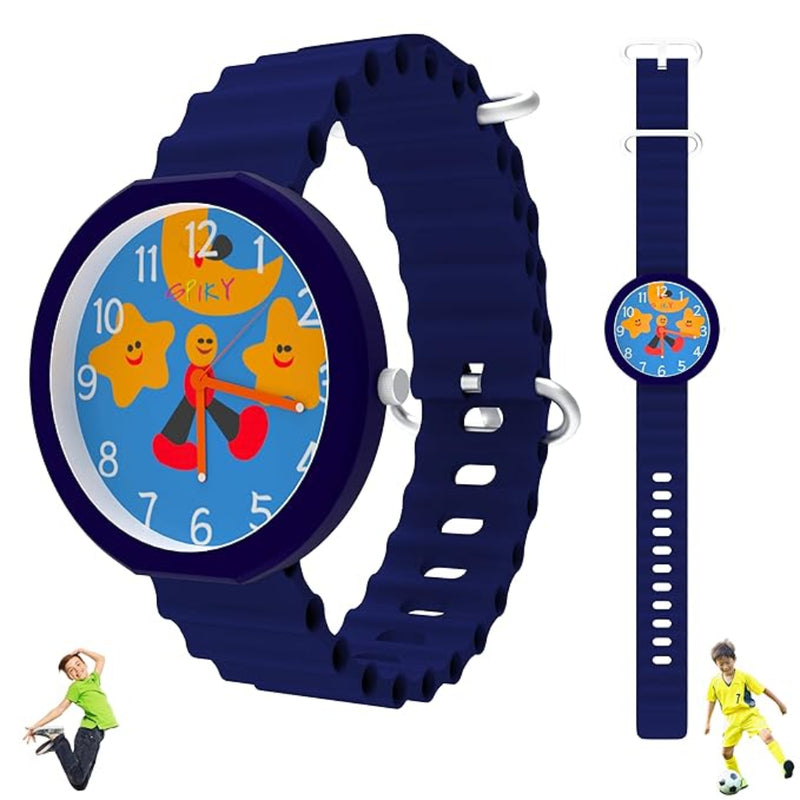 Spiky EVA42 Round Analog Watch for Kids