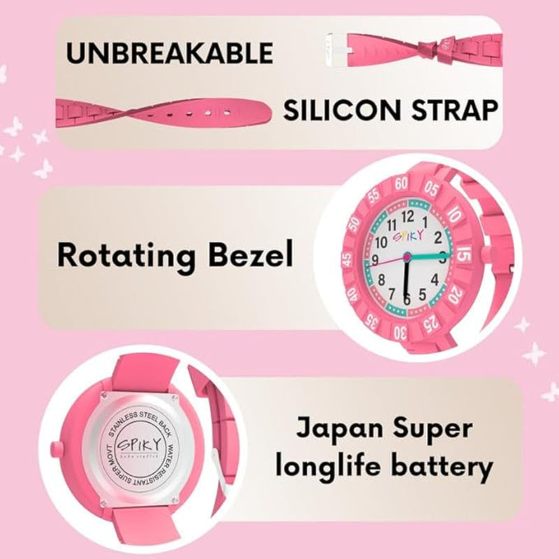 Spiky EVA43 Stylish Analog Watch for Kids Boys and Girls