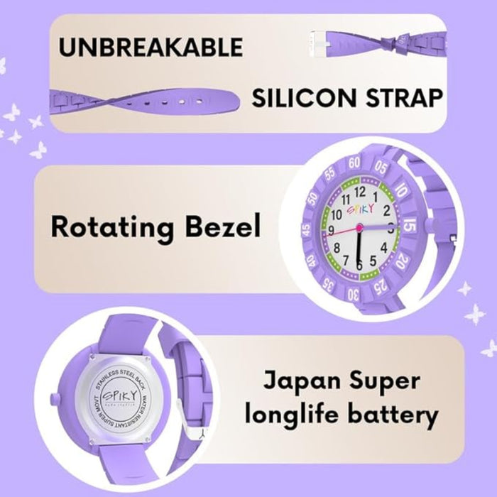 Spiky EVA43 Stylish Analog Watch for Kids Boys and Girls-Novelty Toys-Spiky-Toycra