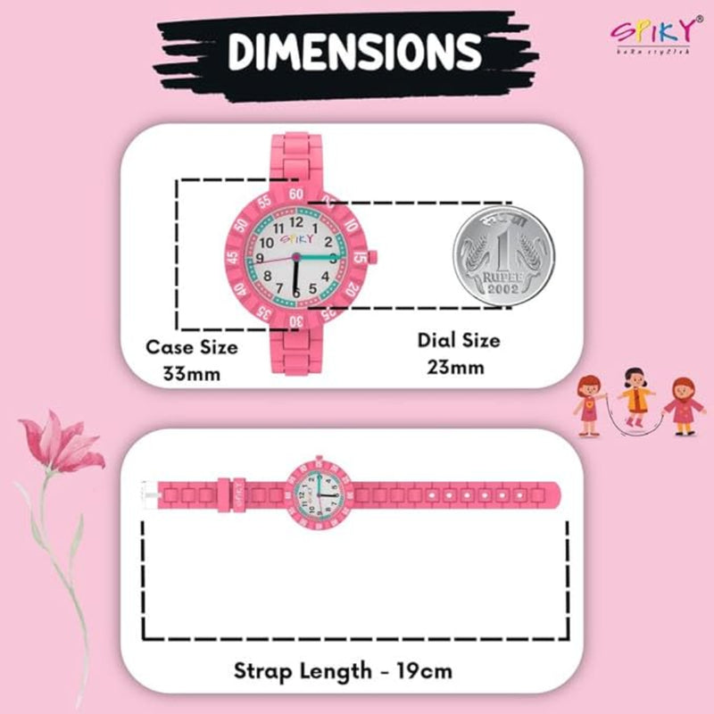 Spiky EVA43 Stylish Analog Watch for Kids Boys and Girls