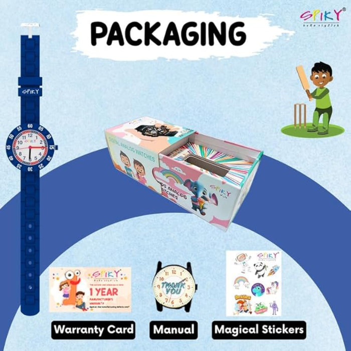Spiky EVA43 Stylish Analog Watch for Kids Boys and Girls-Novelty Toys-Spiky-Toycra