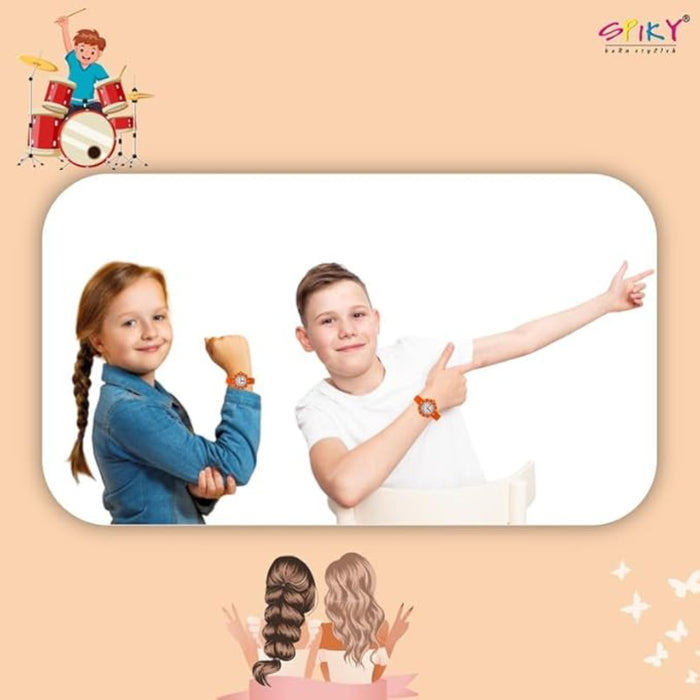Spiky EVA43 Stylish Analog Watch for Kids Boys and Girls-Novelty Toys-Spiky-Toycra