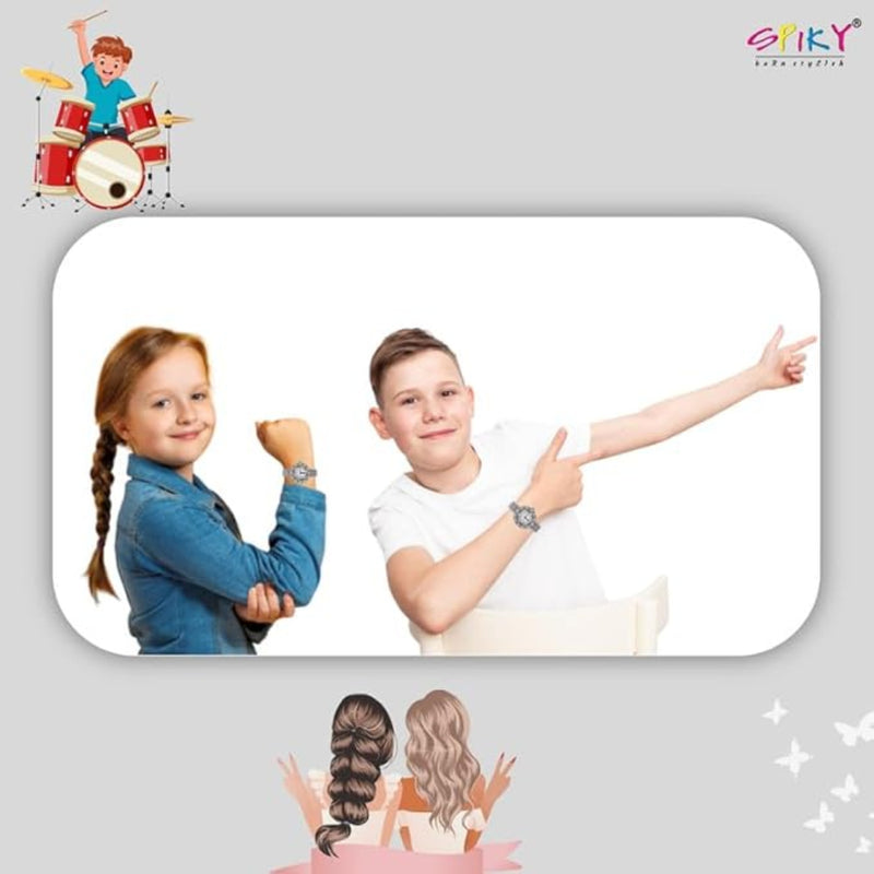 Spiky EVA43 Stylish Analog Watch for Kids Boys and Girls