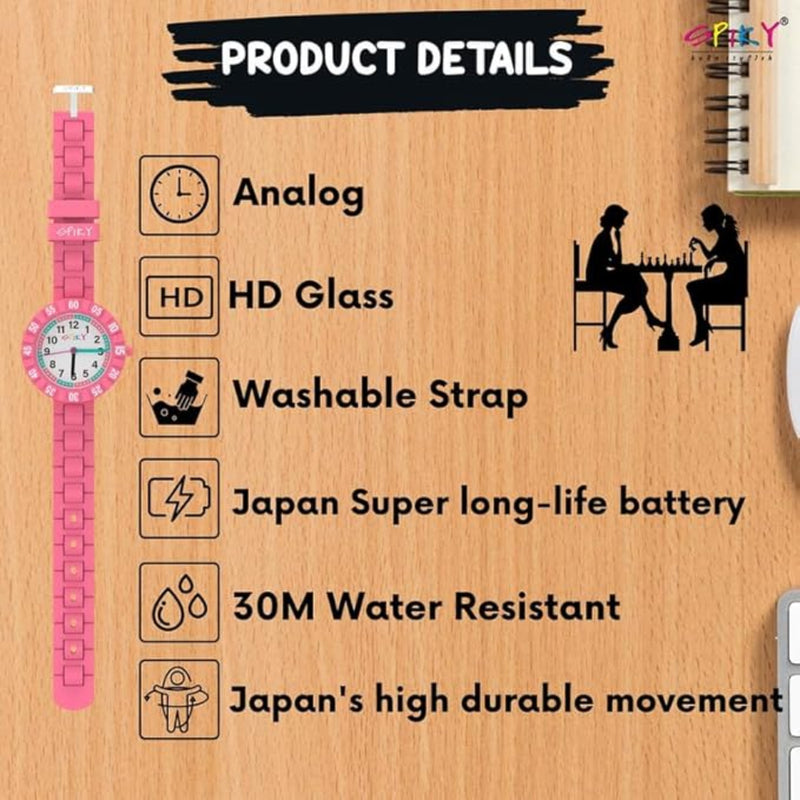 Spiky EVA43 Stylish Analog Watch for Kids Boys and Girls