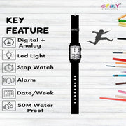 Spiky EVA44 Multi-functional Digital Sports Watch for Kids