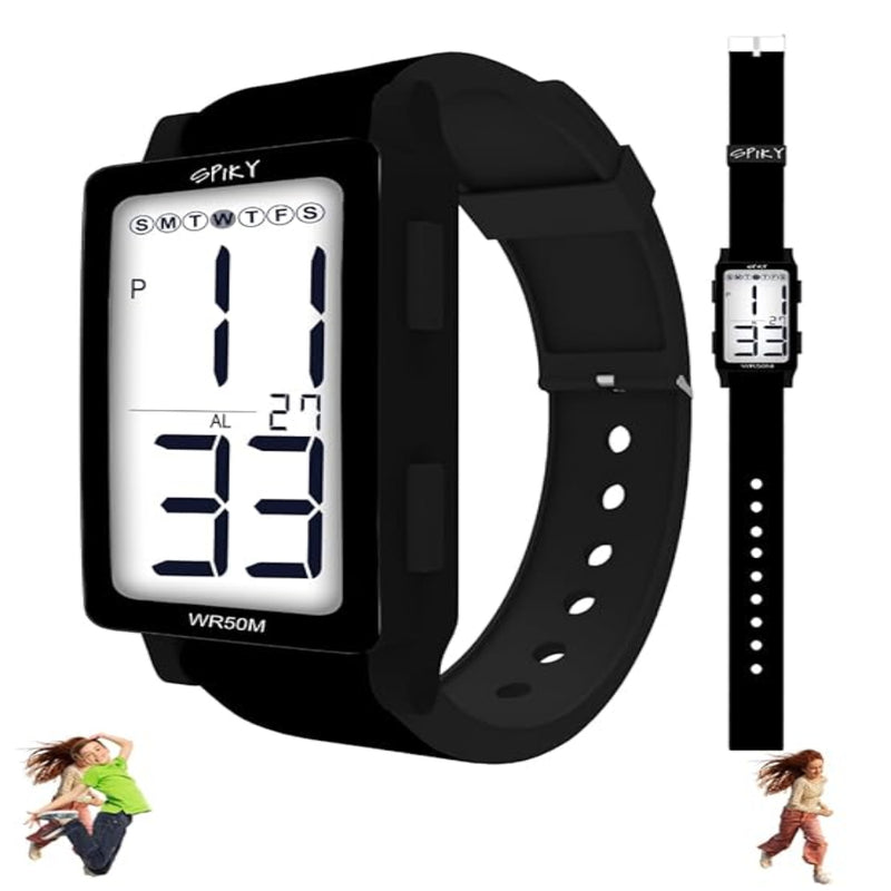 Spiky EVA44 Multi-functional Digital Sports Watch for Kids