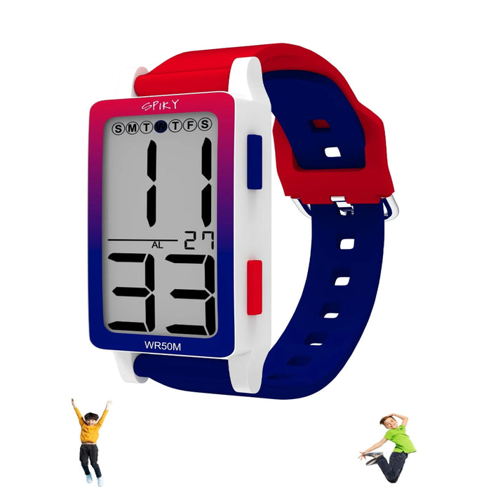 Spiky EVA44 Multi-functional Digital Sports Watch for Kids-Novelty Toys-Spiky-Toycra