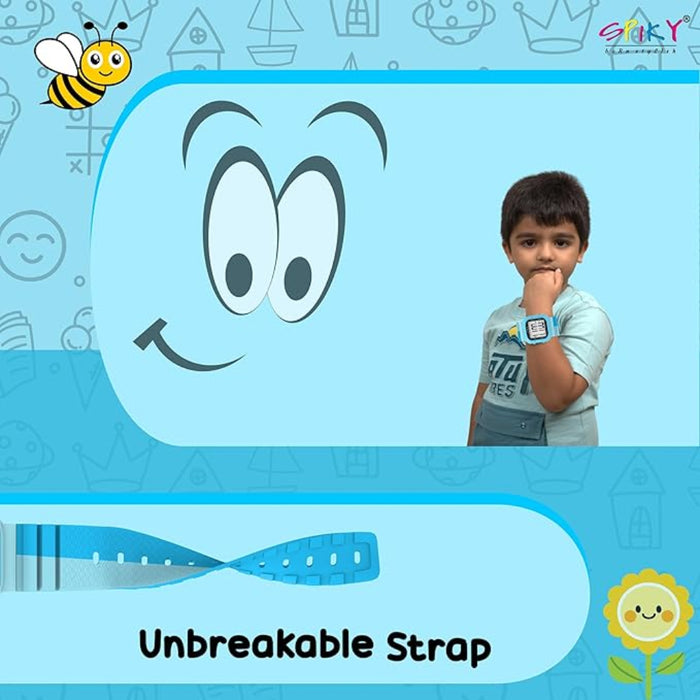 Spiky EVA45 Multi-functional Digital Watch for Kids Boys and Girls-Novelty Toys-Spiky-Toycra