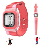 Spiky EVA45 Multi-functional Digital Watch for Kids Boys and Girls