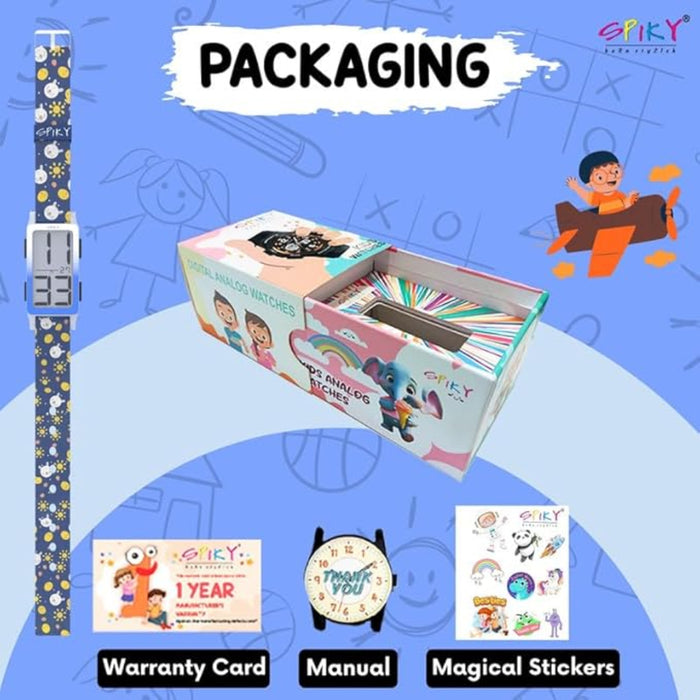 Spiky EVA46 Multi-functional Digital Sports Watch for Kids-Novelty Toys-Spiky-Toycra