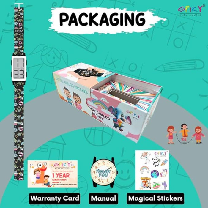 Spiky EVA46 Multi-functional Digital Sports Watch for Kids-Novelty Toys-Spiky-Toycra