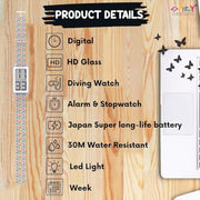 Spiky EVA46 Multi-functional Digital Sports Watch for Kids