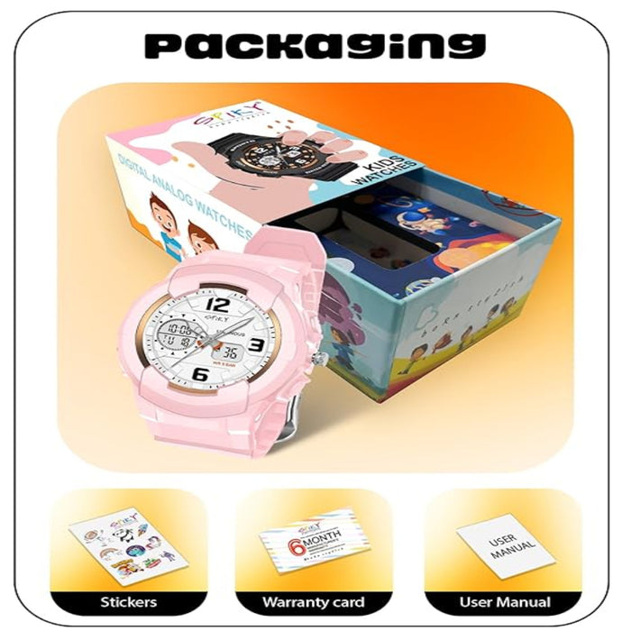 Spiky EVA6 Analog & Digital Sporty Watch-Novelty Toys-Spiky-Toycra