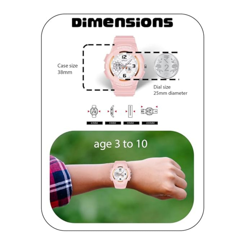 Spiky EVA6 Analog & Digital Sporty Watch