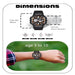 Spiky EVA6 Analog & Digital Sporty Watch-Novelty Toys-Spiky-Toycra