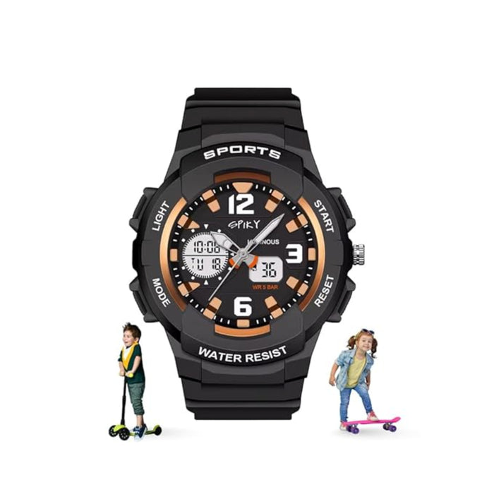 Spiky EVA6 Analog & Digital Sporty Watch-Novelty Toys-Spiky-Toycra