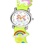 Spiky EVA9 Round Strap Analog & Digital Watch