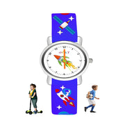 Spiky EVA9 Round Strap Analog & Digital Watch