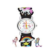 Spiky EVA9 Round Strap Analog & Digital Watch