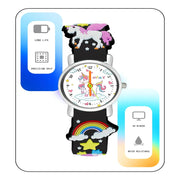 Spiky EVA9 Round Strap Analog & Digital Watch