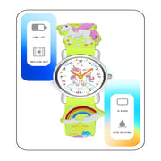 Spiky EVA9 Round Strap Analog & Digital Watch